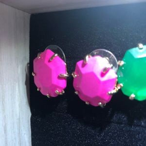 Pink Kendra Scott studs